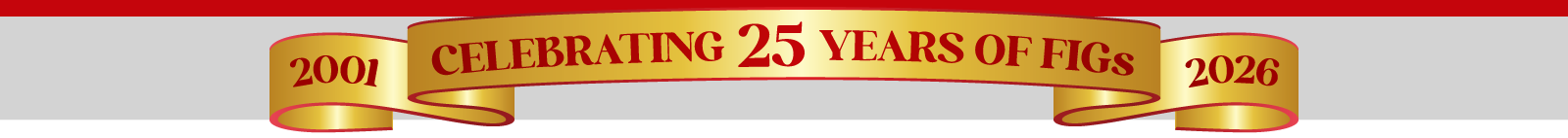 Celebrating 25 years of FIGs, 2001 to 2026